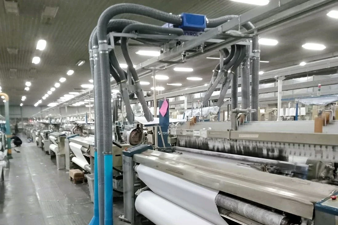 Overhead Travelling Cleaner (for Weaving units) - belt drive